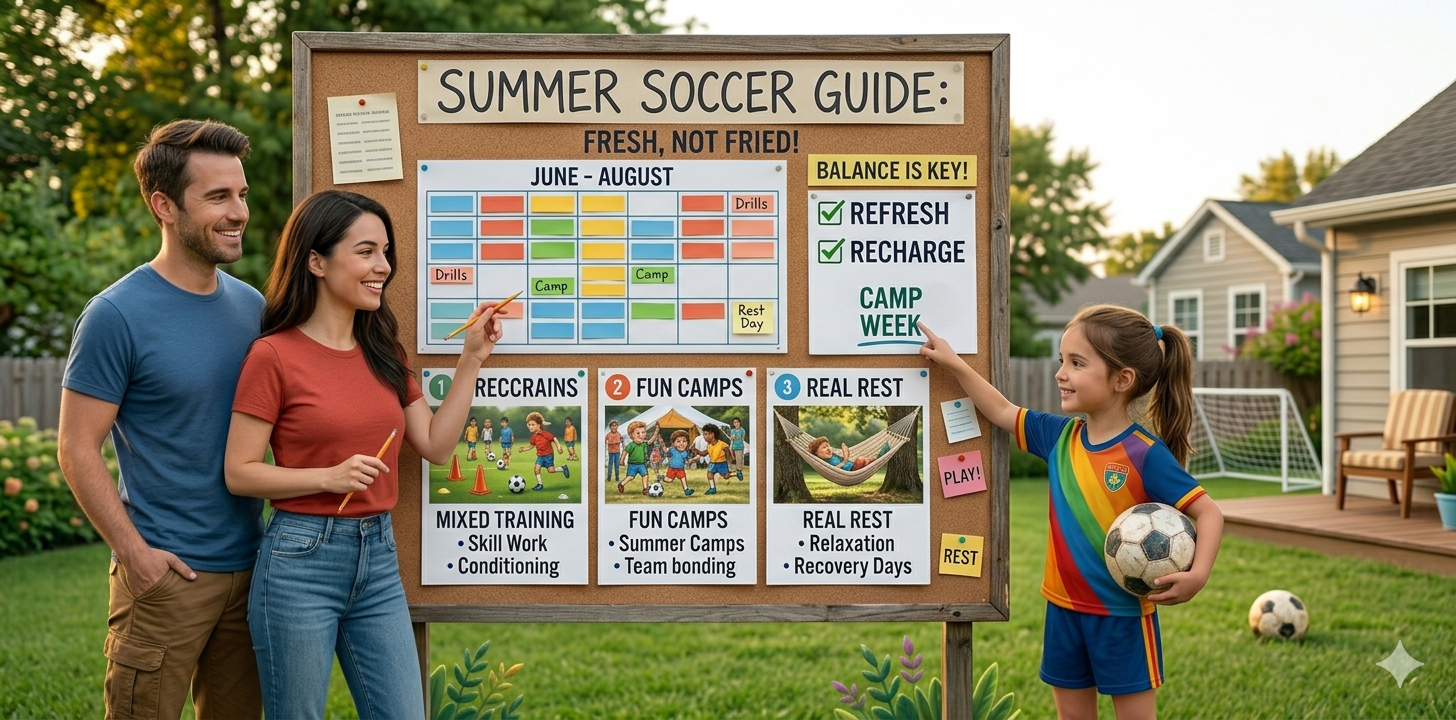 Planning a Youth Soccer Summer That Won't Burn Your Kid Out